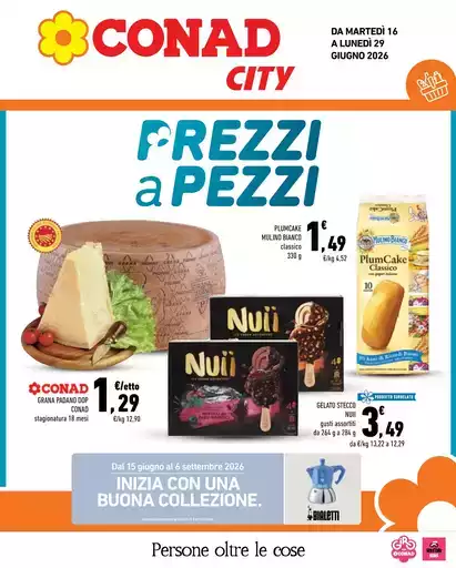Prezzi a pezzi Prezzi a pezzi