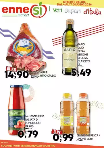 Offerte valide dal 4 al 17 giugno 2026