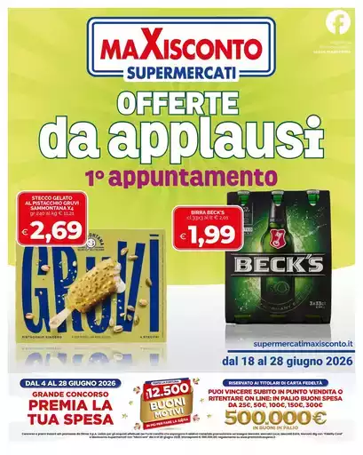 Offerte da applausi Offerte da applausi