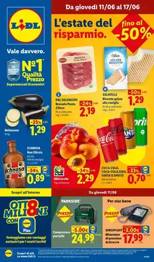 L'estate del risparmio. Fino al -50% L'estate del risparmio. Fino al -50%