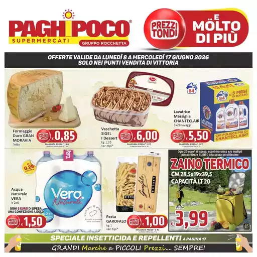 Prezzi tondi Prezzi tondi