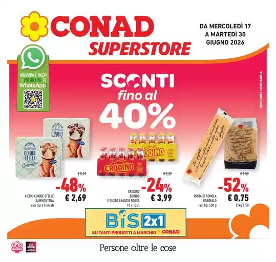 Sconti fino al 40% Sconti fino al 40%