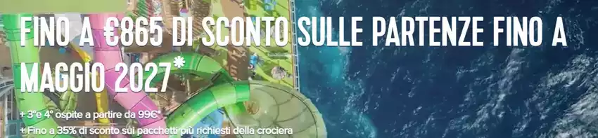 Fino a €865 di sconto Fino a €865 di sconto