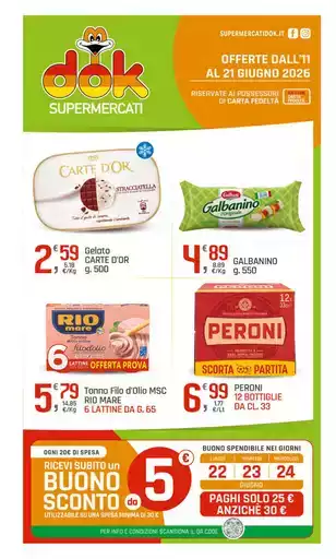 Offerte dall'11 al 21 giugno 2026 Offerte dall'11 al 21 giugno 2026