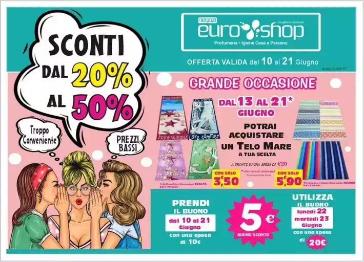 Sconti dal 20% al 50% Sconti dal 20% al 50%
