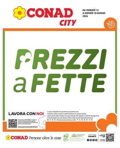 Prezzi a fette