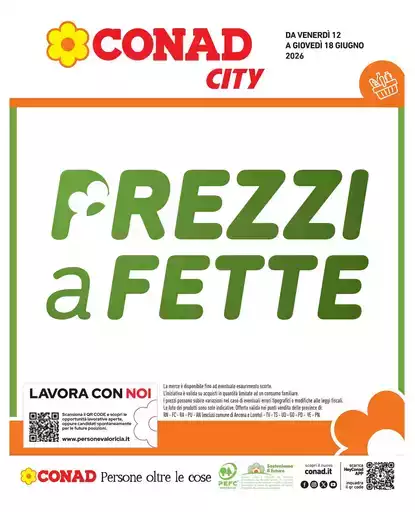 Prezzi a fette Prezzi a fette