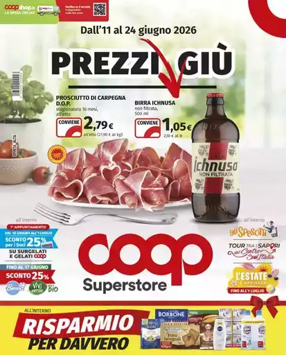 Prezzi giu