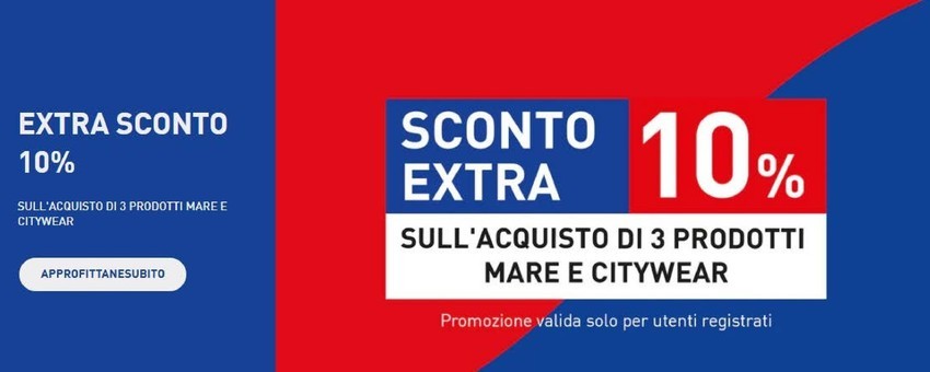 Sconto Extra 10% Sconto Extra 10%