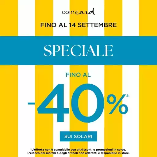 Fino al -40% Fino al -40%
