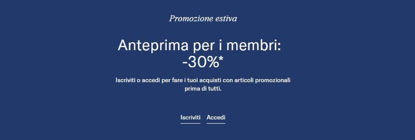 Promozione estiva