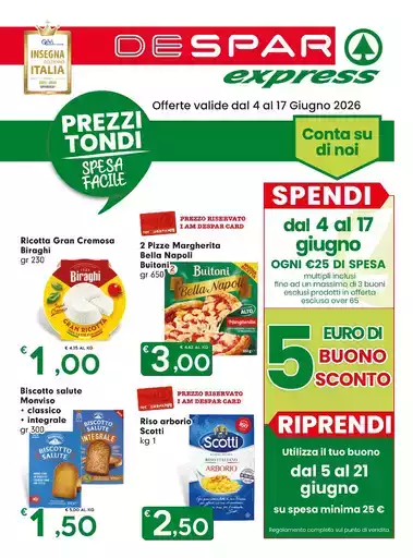 Prezzi tondi