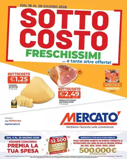 Sottocosto freschissimi Sottocosto freschissimi
