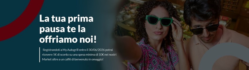 La tua prima pausa te la offriamo noi!