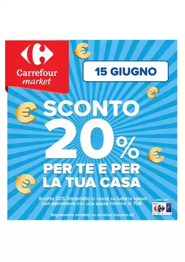 Sconto 20% per te e per la tua casa Sconto 20% per te e per la tua casa
