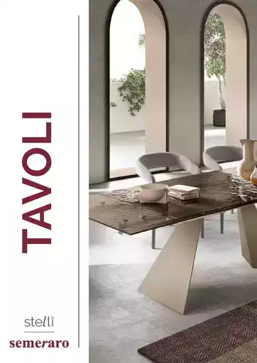 Catalogo tavoli semeraro