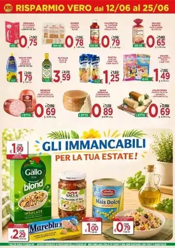 GLI IMMANCABILI PER LA TUA ESTATE! GLI IMMANCABILI PER LA TUA ESTATE!