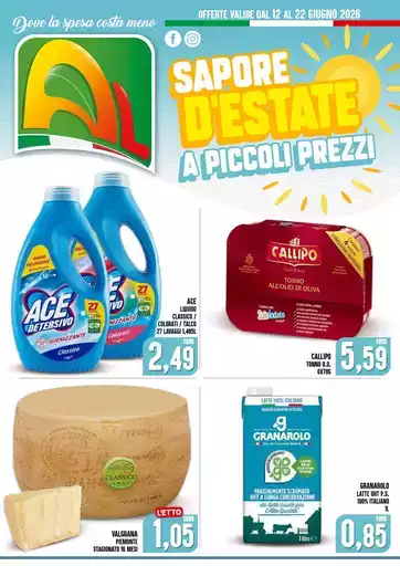SAPORE D'ESTATE A PICCOLI PREZZI SAPORE D'ESTATE A PICCOLI PREZZI