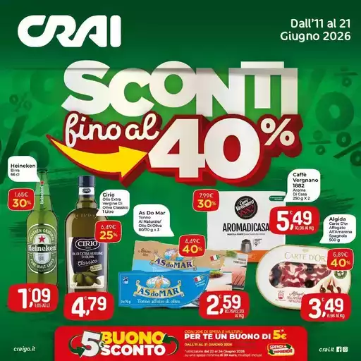 SCONTI FINO AL40 SCONTI FINO AL40