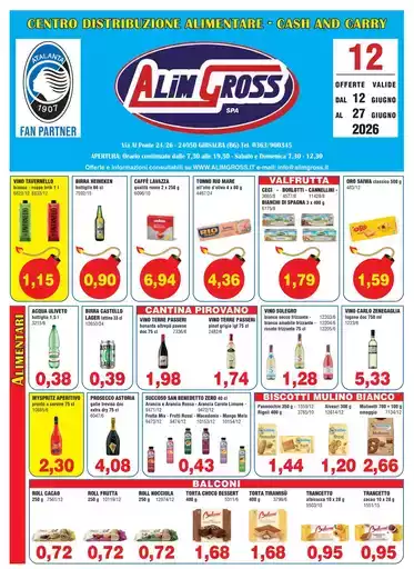 OFFERTE VALIDE DAL 12 GIUGNO AL 27 GIUGNO 2026