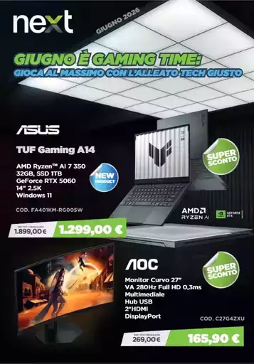 Giugno e gaming time