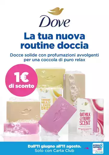 La tua nuova routine doccia La tua nuova routine doccia