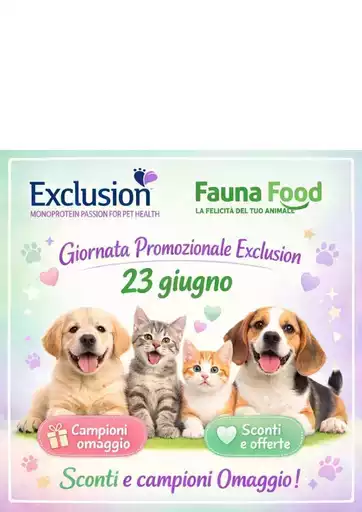 Offerte Fauna Food Offerte Fauna Food