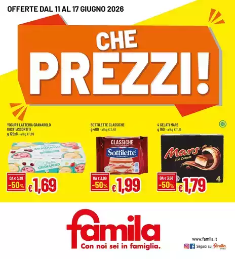 CHE PREZZI! CHE PREZZI!