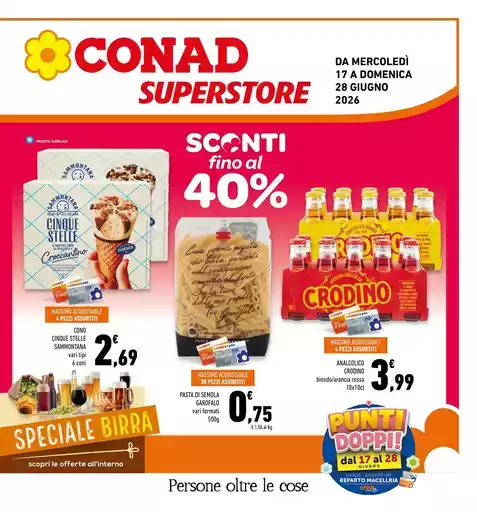 Sconti fino al 40% Sconti fino al 40%