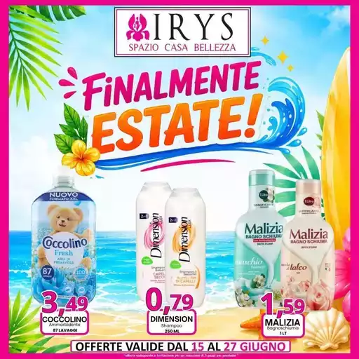 Offerte valide dal 15 al 27 giugno Offerte valide dal 15 al 27 giugno