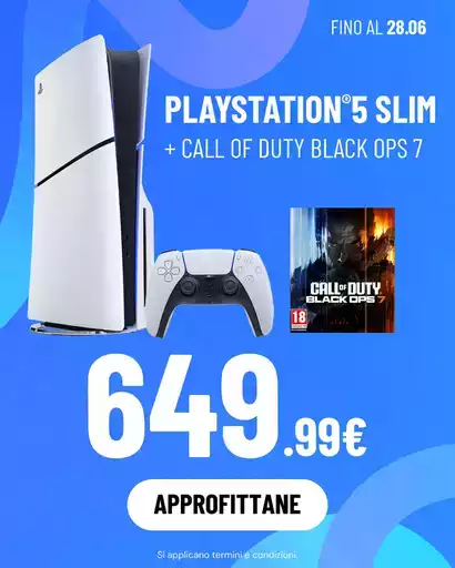 Playstation 5 slim + Call of duty black ops 7 Playstation 5 slim + Call of duty black ops 7