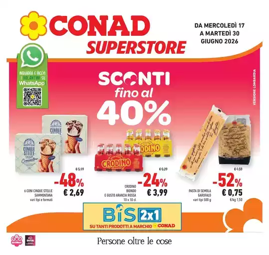 Sconti fino al 40% Sconti fino al 40%