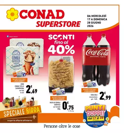 Sconti fino al 40% Sconti fino al 40%