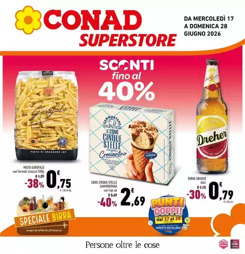 Sconti fino al 40% Sconti fino al 40%