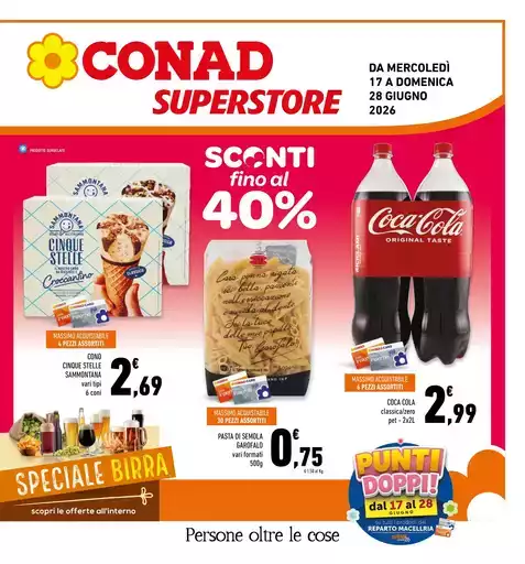 Sconti fino al 40% Sconti fino al 40%