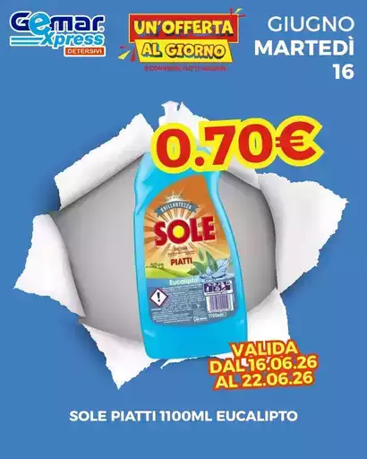 Un'offerta al giorno