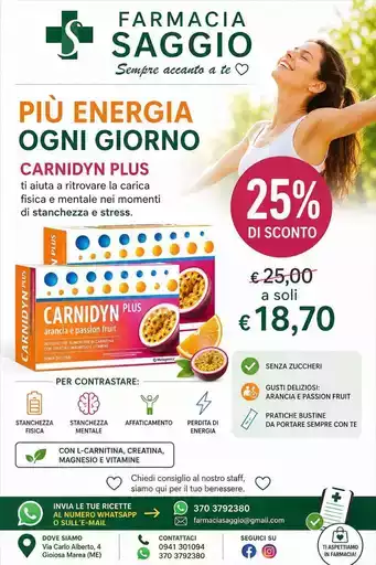 Piu energia ogni giorno