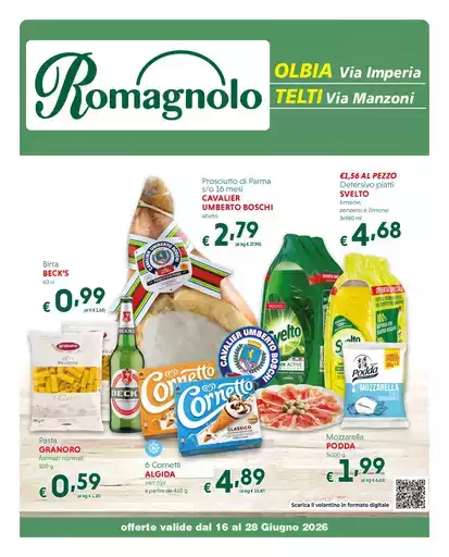 Offerte valide dal 16 al 28 Giugno 2026 Offerte valide dal 16 al 28 Giugno 2026