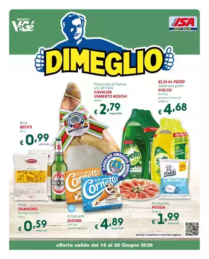Offerte valide dal 16 al 28 Giugno 2026