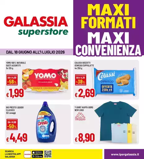 Maxi formati maxi convenienza Maxi formati maxi convenienza