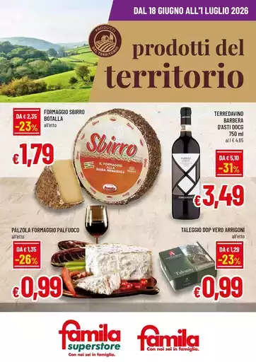 PRODOTTI DEL TERRITORIO PRODOTTI DEL TERRITORIO