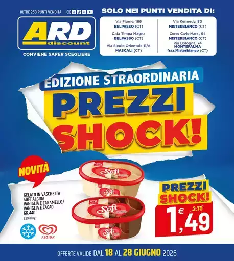 Prezzi shock! Prezzi shock!