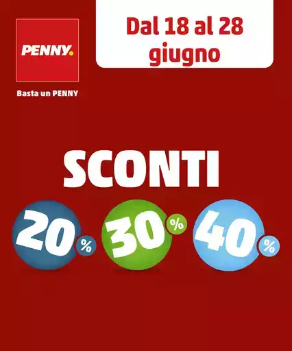 Sconti 20% 30% 40% Sconti 20% 30% 40%