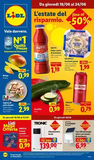 L'estate del risparmio. Fino al -50% L'estate del risparmio. Fino al -50%