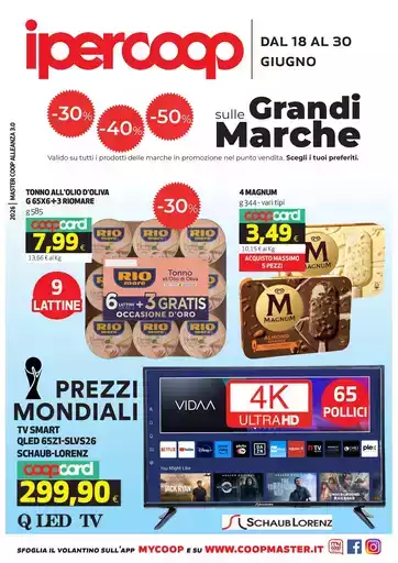 dal 18 al 30 GIUGNO