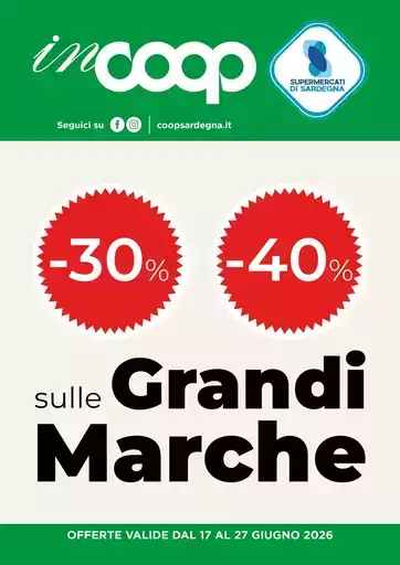 30% 40% sulle grandi marche 30% 40% sulle grandi marche