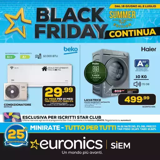 Black Friday Continua! Black Friday Continua!