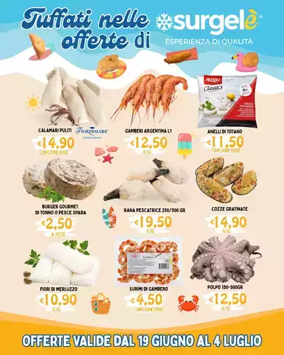 Tuffati nelle offerte Tuffati nelle offerte