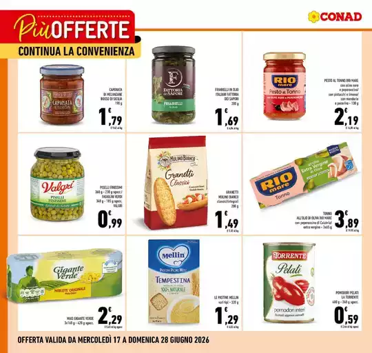 Più Offerte continua la convenienza Più Offerte continua la convenienza