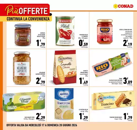 Più Offerte continua la convenienza Più Offerte continua la convenienza